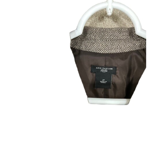 Ann Taylor- “Brown” Tweed Women’s Blazer ( Size 2 Petite) - Picture 6 of 6